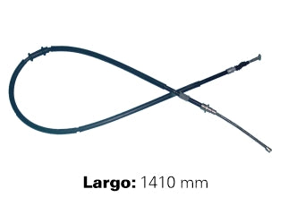 CABLES FRENO DE MANO LIVIANOS FIAT PALIO/SIENA/STRADA WORKING FRENO TRASERO IZQUIERDO - LARGO 1410 MM_