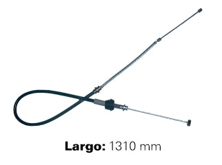 CABLES FRENO DE MANO LIVIANOS CHEVROLET S10/BLAZER 95/.. CABLE ENSAMBLE FRONTAL - PALANCA  -  LARGO 1310 MM_