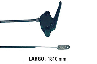 CABLES APERTURA CAPOT LIVIANOS RENAULT 18 CON MANIJA - LARGO 1810 MM - FREMEC 848_
