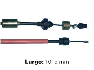 CABLES DE EMBRAGUE LIVIANOS RENAULT MEGANE/SCENIC 1.4-1.6 95/.. CON DOS CONTRAPESOS - LARGO 1015 MM - FREMEC 881_