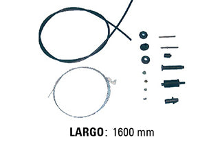 CABLES DE ACELERADOR LIVIANOS RENAULT KANGOO/MEGANE/LAGUNA KIT PARA ARMAR - LARGO 1600 MM - FREMEC 885_