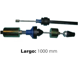 CABLES DE EMBRAGUE LIVIANOS RENAULT KANGOO 1.4-1.9 D 97/.. LARGO 1000 MM_