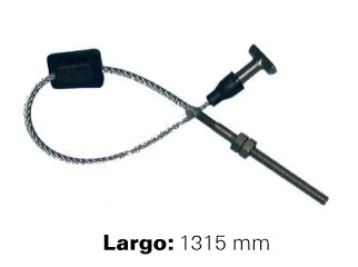 CABLES FRENO DE MANO LIVIANOS FORD KA 97/.. CABLE ENSAMBLE FRONTAL-PALANCA - LARGO 315 MM - FREMEC 909_