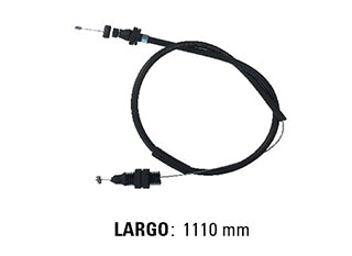 CABLES DE ACELERADOR LIVIANOS FIAT UNO MILLE 92/95 LARGO 1110 MM - FREMEC 971_