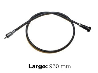 CABLES VELOCIMETRO LIVIANOS RENAULT 9/11 88/.. CON BULBO Y ACOPLE PLASTICO  -  LARGO 950 MM_