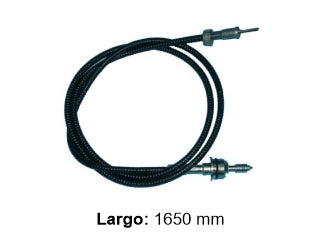 CABLES VELOCIMETRO LIVIANOS DODGE POLARA/VALIANT/GTX/CORONADO CON BULBO Y TUERCA 5/8  -  LARGO 1650 MM_
