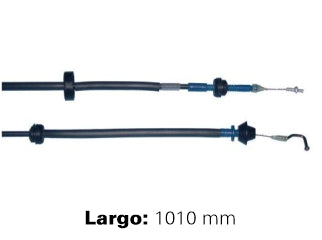 CABLES DE ACELERADOR LIVIANOS VOLKSWAGEN GOL AB9/SAVEIRO 1.6 - 1.8 LARGO 1010 MM_