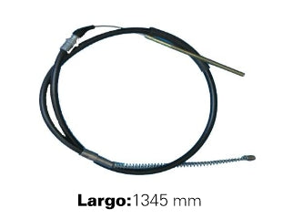 CABLES FRENO DE MANO LIVIANOS CHEVROLET S10/BLAZER 97/11 FRENO TRASERO IZQUIERDO  -  LARGO 1345 MM_
