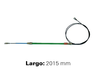 CABLES FRENO DE MANO LIVIANOS MERCEDES BENZ SPRINTER 310 - 312 CHASIS 3550 MM  -  TRAMO DELANTERO  -  LARGO 2015 MM_