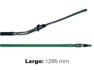 CABLES FRENO DE MANO LIVIANOS MERCEDES BENZ SPRINTER 310 FRENO TRASERO DERECHO/IZQUIERDO  -  LARGO 1295 MM_