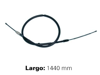 CABLES FRENO DE MANO LIVIANOS RENAULT CLIO 1.2 - 1.5 98/../SYMBOL 09/.. CON ABS  -  FRENO TRASERO DERECHO A CAMPANA  -  LARGO 1440