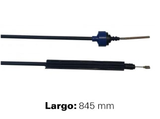 CABLES DE EMBRAGUE LIVIANOS RENAULT 12 93/.. LARGO 845 MM_