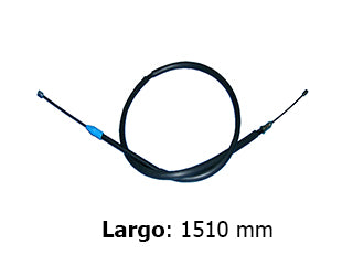 CABLES FRENO DE MANO LIVIANOS RENAULT SCENIC 00/.. FRENO TRASERO DERECHO A DISCO  -  LARGO 1510 MM_