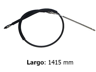 CABLES FRENO DE MANO LIVIANOS FORD RANGER 2.8 TDI 05/.. FRENO TRASERO IZQUIERDO  -  LARGO 840 MM_