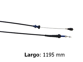 CABLES DE ACELERADOR LIVIANOS VOLKSWAGEN POLO/POINTER 1.8 LARGO 1195 MM_