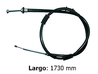 CABLES FRENO DE MANO LIVIANOS FIAT GRAND SIENA 1.4 8V-1.6 16V 12/.. FRENO TRASERO DERECHO A CAMPANA - LARGO 1730 MM_