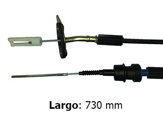 CABLES DE EMBRAGUE LIVIANOS FIAT MOBI 1.0 FIRE 16/.. LARGO 730 MM_