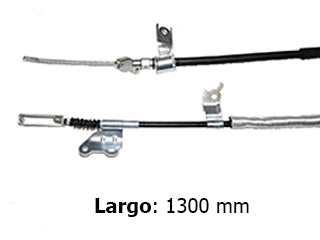 CABLES FRENO DE MANO LIVIANOS TOYOTA HILUX SW4 16/.. FRENO TRASERO DERECHO - LARGO 1300 MM_