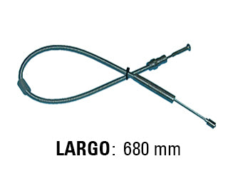 CABLES DE EMBRAGUE LIVIANOS CITROEN 2CV/3CV/AMI 6/AMI 8/MEHARI 68/.. LARGO 680 MM_