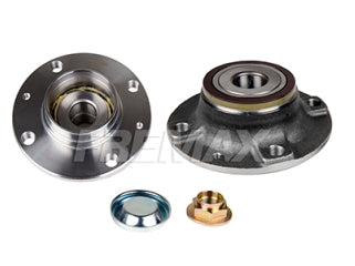 RODAMIENTOS CON MAZAS PEUGEOT 307 / CITROEN C4 1.6/2.0/2.0 HDI CON ABS MAZA DE RUEDA TRASERA 25X128X59 MM - 4 AGUJEROS_