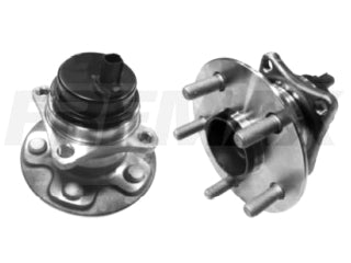 RODAMIENTOS CON MAZAS TOYOTA COROLLA 1.8 16V 1ZZFE 08/..-2.0 16V 10/.. CON ABS MAZA DE RUEDA TRASERA 135X87MM - 5 BULONES_