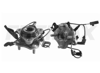 RODAMIENTOS CON MAZAS TOYOTA ETIOS 13/.. CON ABS MAZA RUEDA DELANTERA DERECHA 125X75 MM - 26 ESTRIAS - 4 AGUJEROS_