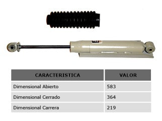 AMORTIGUADORES LIVIANOS VOLKSWAGEN AMAROK TRASERO_