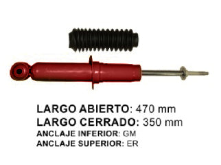 AMORTIGUADORES LIVIANOS CHEVROLET S10 12/.. DELANTERO _