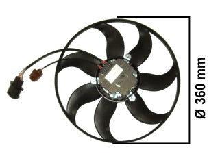 ELECTROVENTILADORES VOLKSWAGEN VENTO/BORA/ GOLF V/VI/SCIROCCO PASSAT /AUDI A4/A3/A1 (GRANDE) SOPLANTE CON VARIADOR_