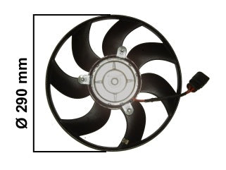 ELECTROVENTILADORES VOLKSWAGEN VENTO/BORA/ GOLF V/VI/SCIROCCO PASSAT /AUDI A4/A3/A1 (CHICO) SOPLANTE CON VARIADOR_