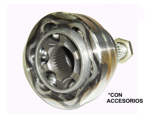JUNTAS HOMOCINETICA LADO RUEDA FORD GALAXY/ VOLKWAGEN GOL/GOLF III/POLO ESTRIAS 22/30 - COPA 90 MM - SEGURO EXTERNO_