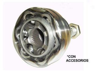 JUNTAS HOMOCINETICA LADO RUEDA VOLKSWAGEN POLO/CADDY 1.6 NAFTA/GOLF 1.4/1.6/1.9D ESTRIAS 22/30 - COPA 90 MM - SEGURO EXTERNO_