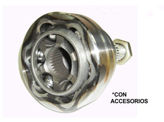 JUNTAS HOMOCINETICA LADO RUEDA FORD ESCORT/ORION / VOLKSWAGEN POINTER 1.8-2.0 ESTRIAS 25/30 - COPA 90 MM - SEGURO EXTERNO_