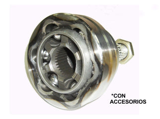 JUNTAS HOMOCINETICA LADO RUEDA RENAULT 12 CAJA DE 5TA ESTRIAS 20/30 - COPA 81 MM - SEGURO EXTERNO_