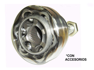 JUNTAS HOMOCINETICA LADO RUEDA TOYOTA HILUX 2.8 4X4/4RUNNER ESTRIAS 26/27 - COPA 95 MM - SEGURO EXTERNO_