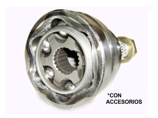JUNTAS HOMOCINETICA LADO RUEDA FIAT 128/UNO ITALIANO ESTRIAS 20/20 COPA 81 MM SEGURO INTERNO_