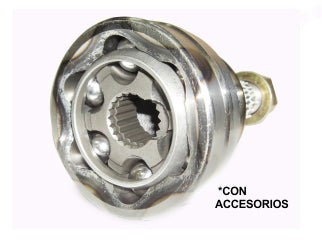 JUNTAS HOMOCINETICA LADO RUEDA FIAT DUNA/UNO/147/128 22/20 ESTRIAS COPA 80 MM SEGURO INTERNO_