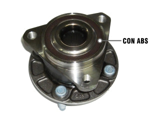 RODAMIENTOS CON MAZAS CHEVROLET ONIX/PRISMA 1.4 SPE-4 17/../COBALT/SPIN 1.8 17/.. CON ABS MAZA DE RUEDA DELANTERA 122.7MM_