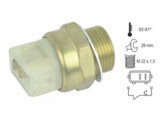 BULBOS TEMPERATURA ELECTROVENT VOLKSWAGEN GOL/SAVEIRO/POINTER / FORD ESCORT/ORION 1.8-2.0 TEMPERATURA 81/92_