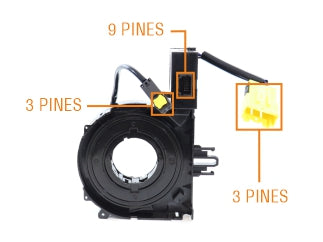 CABLES ESPIRAL AIRBAG RENAULT MASTER III 13/.. LINEA NUEVA_
