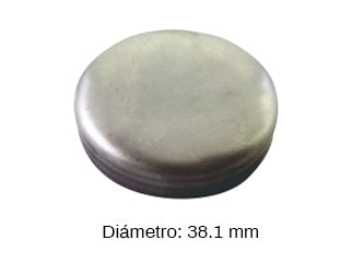 TAPONES DE MOTOR TAZAS DE BLOCK UNIVERSAL MEDIDA 38,1 MM ACERO INOXIDABLE - PACK X10