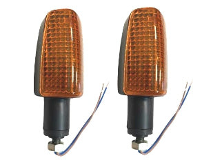 FARO DE GIRO MOTO ZANELLA RX 150 - FARO DE GIRO CON LAMPARA COLOR AMBAR - PACK X2