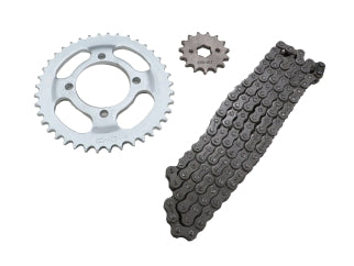 KIT CADENA + CORONA + PINON MOTOS HONDA STORM 125 40/15 428HX118L BOMBE_
