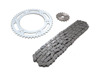 KIT CADENA + CORONA + PINON MOTOS HONDA XR 150 50/17 428HX136L_
