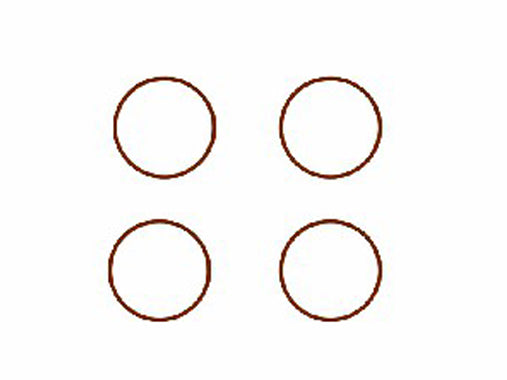 JUNTAS ADMISION - ESCAPE PEUGEOT 206/307/PARTNER / CITROEN C3/BERLINGO/XSARA 1.6 16V TU5JP4 NFU/N6A JUEGO X 4 - ADMISION_