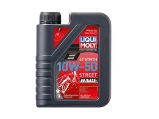 ACEITE MOTOS MOTOR ACEITE MOTOR 4T STREET-10W50 RACE 100 SINTETICO COMP/ALTA PERFORMANCE API SL-JASO MA2_