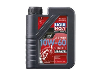 ACEITE MOTOS MOTOR ACEITE MOTOR 4T STREET-10W60 RACE 100 SINTETICO COMP/ALTA PERFORMANCE-API SL-JASO MA2_