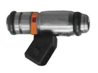 INYECTORES DE COMBUSTIBLE FORD FIESTA/ECOSPORT 1.6 8V ROCAM COLOR PLATA ARO NARANJA_