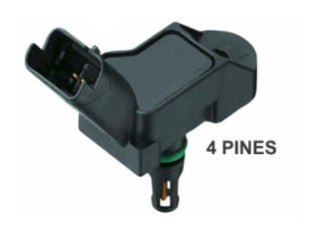 SENSORES DE PRESION MAP PEUGEOT 206/207 1.4 8V-1.6 16V/208 1.5 8V-1.6 16V/301 1.6 16V/307/308 1.6 16V-2.0 16V/PARTNER 1.6_