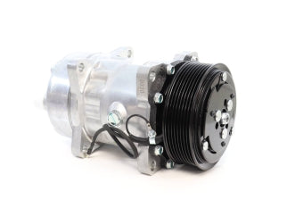 COMPRESORES AIRE ACONDICIONADO LIVIANOS UNIVERSAL 12V / TIPO SANDEN-BEHR SE7H15 / SALIDA HORIZONTAL TRASERA / 33P-FA_